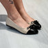 Beira Rio Cream Ballet Flat