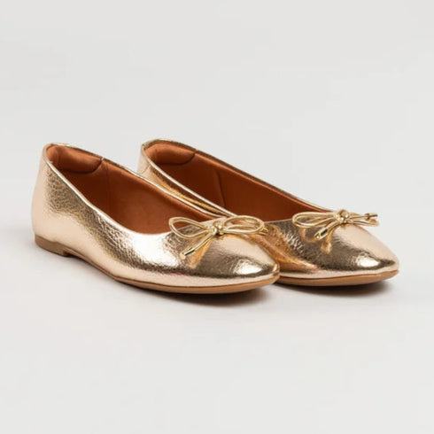 Sapatilha Vizzano Metalizada Golden