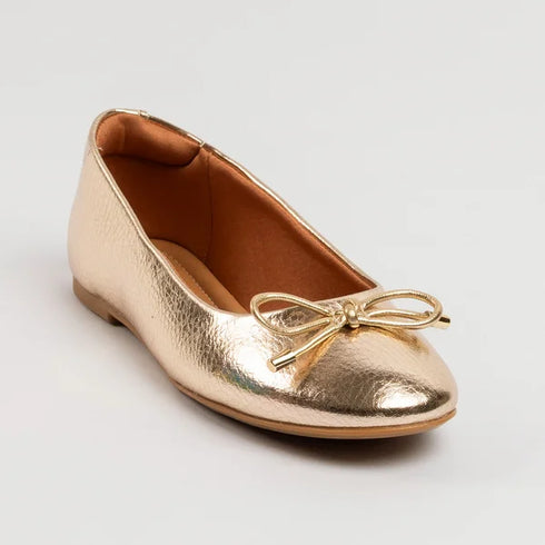 Sapatilha Vizzano Metalizada Golden