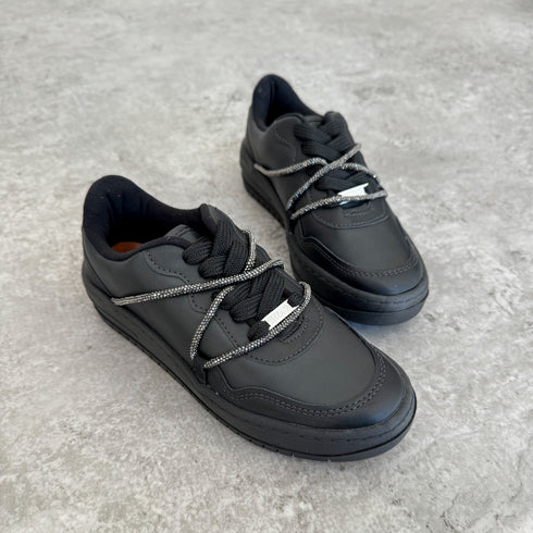 Tênis Casual Vizzano Preto Fume