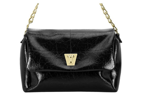 Bolsa Vizzano Craquele Preto