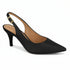 Scarpin Slingback Vizzano Preto Salto 7cm