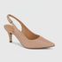 Vizzano Nude Slingback Pump 7cm Heel