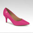 Scarpin Vizzano Pink Pelica Salto Médio 7cm