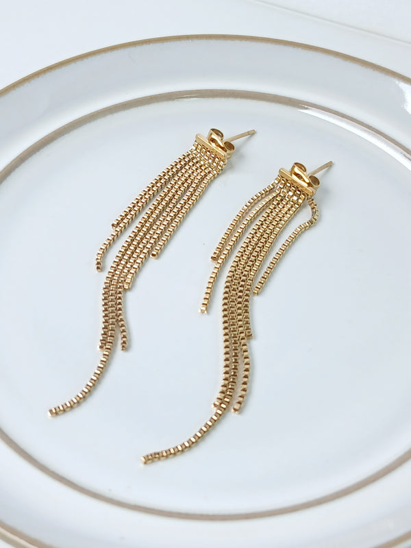 フリンジピアス