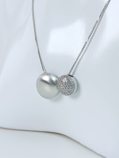 Matte White Rhodium Set