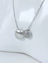 Matte White Rhodium Set
