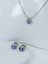 Blue Oval Set