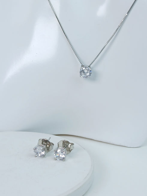 Point of Light Set, Rhodium