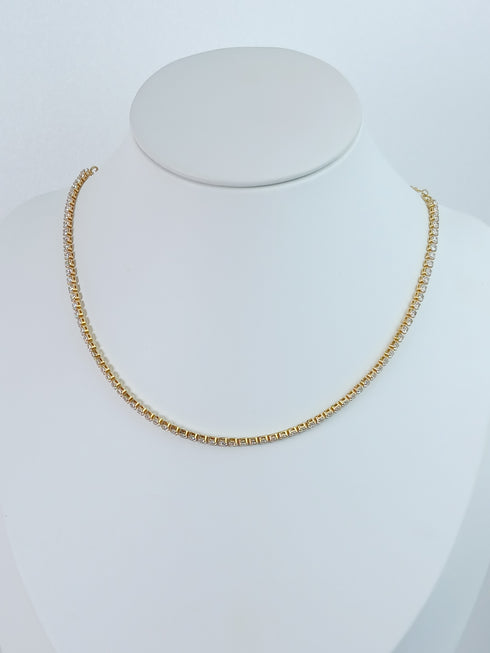 Riviera Choker with Micro Zirconia