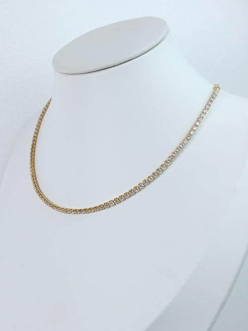 Riviera Choker with Micro Zirconia