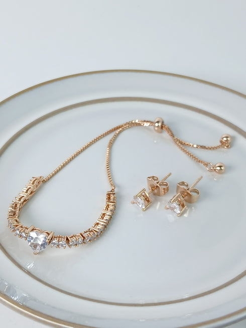 Bracelet and Earring Set