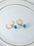 Evil Eye Hoop Earring
