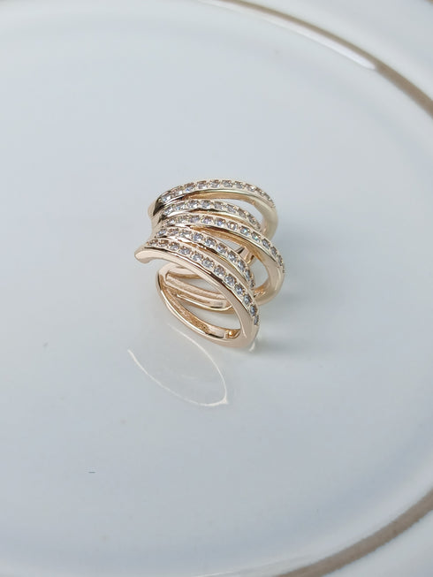 Zirconia Ear Cuff (Clip-On)