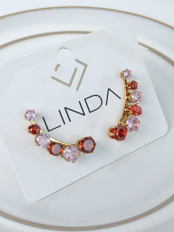 Brinco Ear cuff Colorido