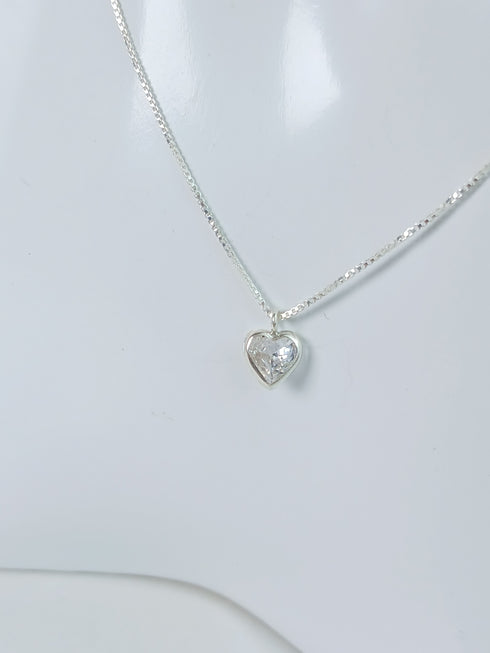 Silver 925 Heart Set