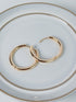 Flexible Medium Hoop Earring