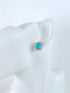 Paved Square Earring with Tourmaline