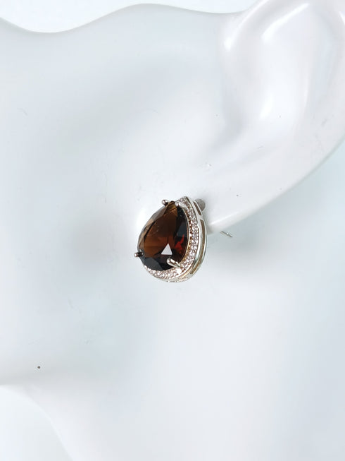 Coffee Teardrop Stone Set