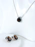 Coffee Teardrop Stone Set