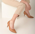 Scarpin Vizzano Caramelo Salto 7cm