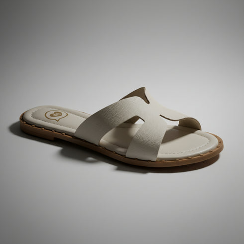 Rasteira Molekinha Off White