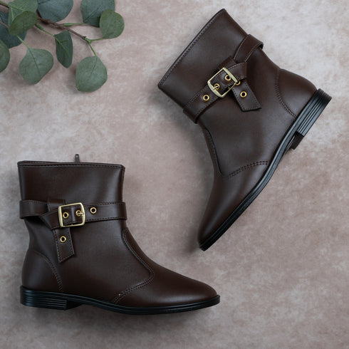 Beira Rio Buckle Boot