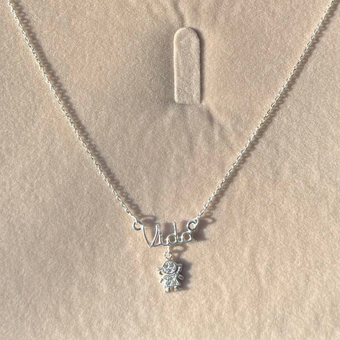 Daughter Necklace Silver 925