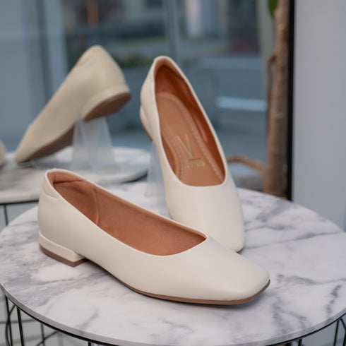 Sapatilha Pelica Vizzano Off White