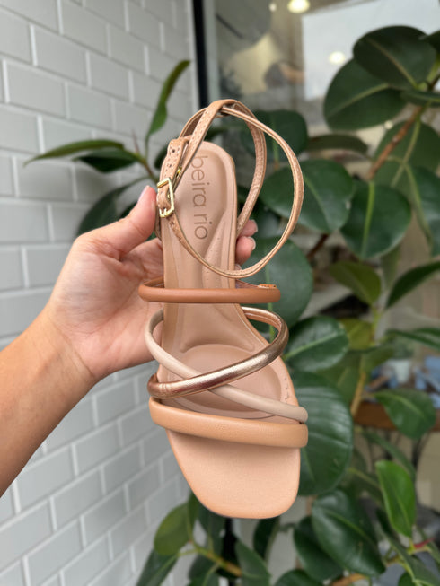 Beira Rio Nude Straps Sandal