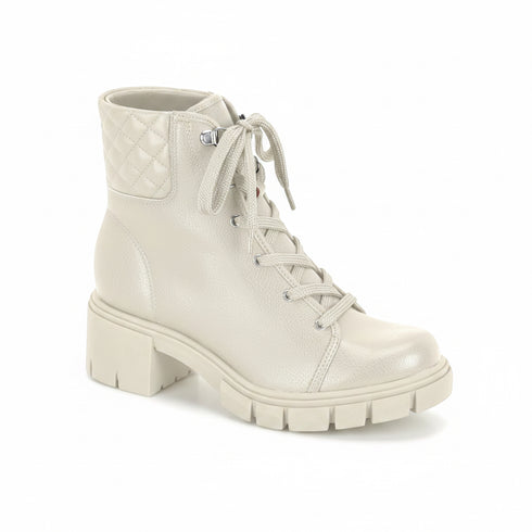 Moleca Rugged Block Heel Ankle Boot