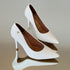 Vizzano White High Heel Pump 9cm