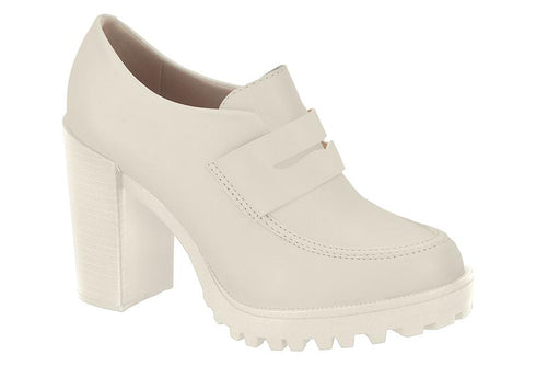 Moleca Off White Oxford Shoe
