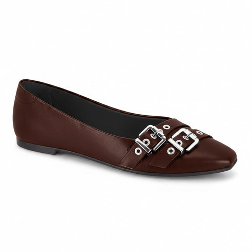 Moleca Buckle Flat
