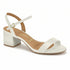Vizzano Low Heel OffWhite Sandal
