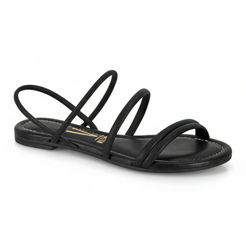 Sandália Rasteira Vizzano Preto