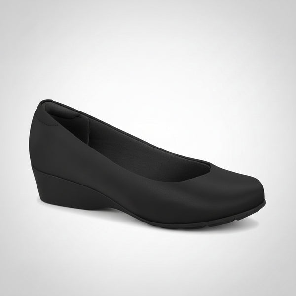 Modare Ultracomfort Black Flat 3cm Heel