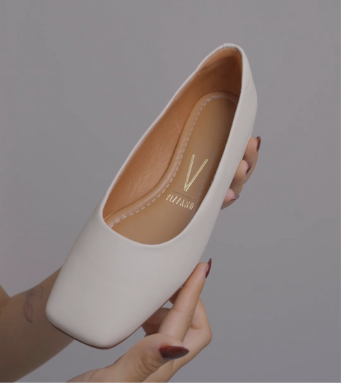 Sapatilha Pelica Vizzano Off White