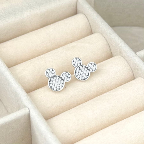 ミッキーブロンズピアス
