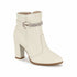 Beira Rio Off White Boot