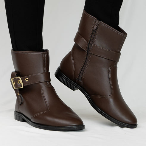 Beira Rio Buckle Boot