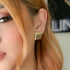 Square Geometric Earring