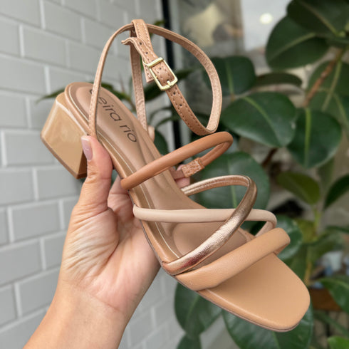 Beira Rio Nude Straps Sandal