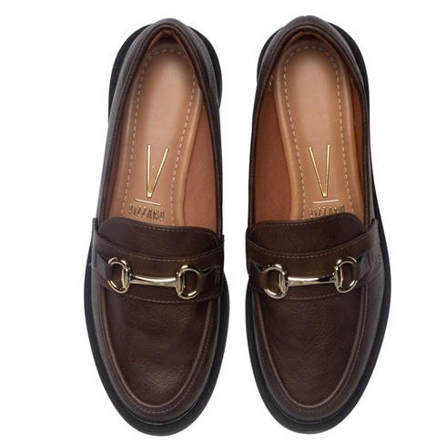 Mocassim Vizzano Calf Chocolate