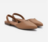 Beira Rio Nude Elastic Slingback 1cm Heel
