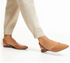 Beira Rio Nude Elastic Slingback 1cm Heel