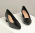 Scarpin Beira Rio Preto Napa Salto Verniz 4cm