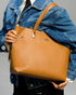 Beira Rio Square Crossbody Bag Caramel