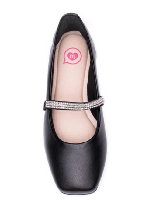 Sapatilha Boneca Molekinha Infantil com Strass