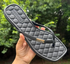 Chinelo Moleca Preto Square Toe Rasteiro